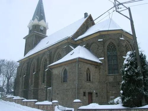 vue de l'église de Hünningen