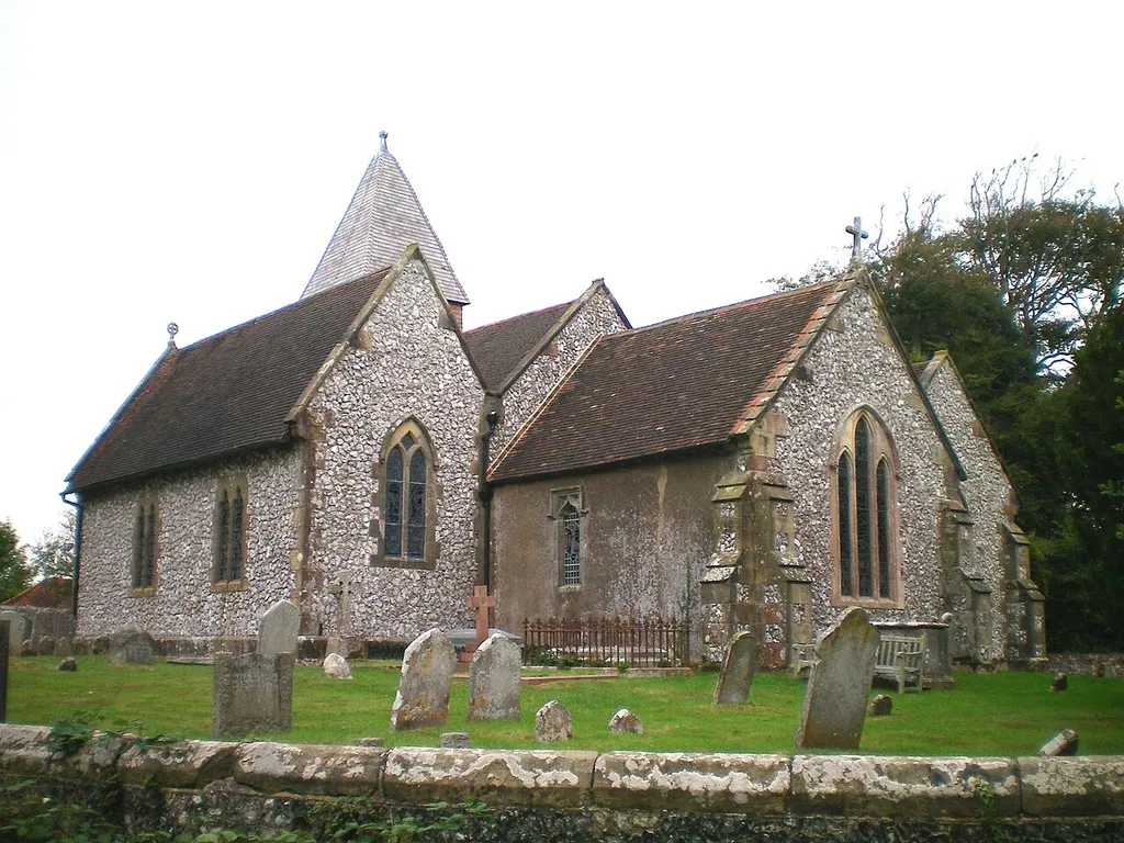 Streat parish church, Streat, East Sussex, England.