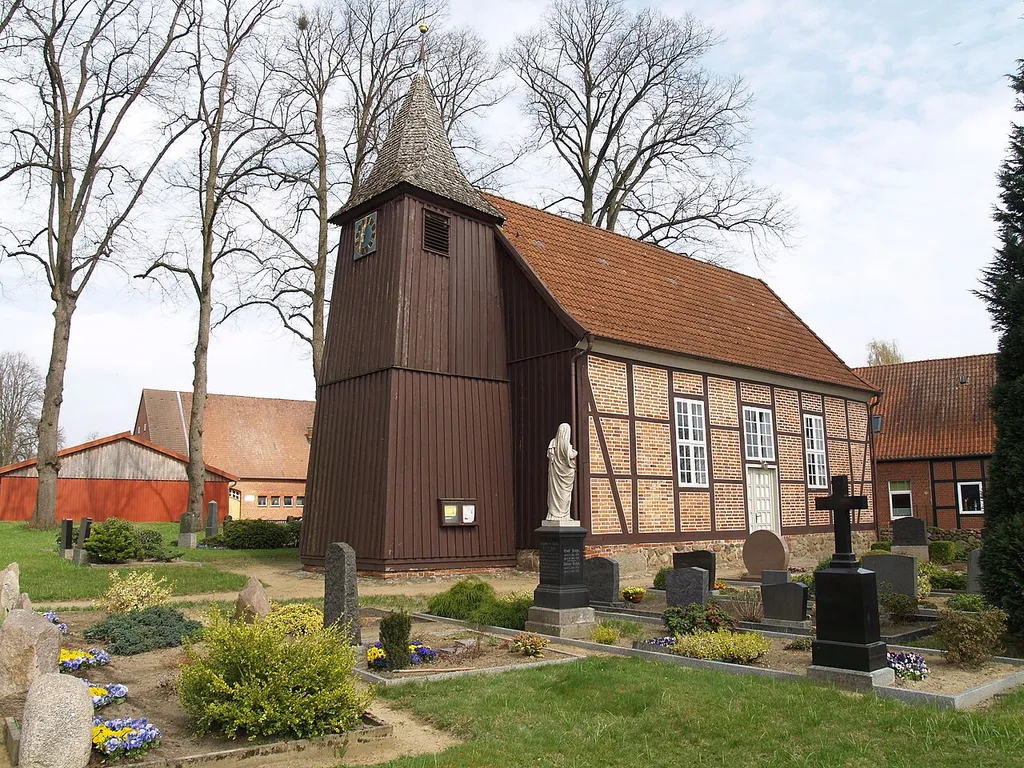 Kirche in Worth, Herzogtum Lauenburg, Deutschland