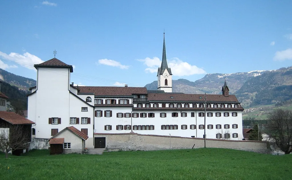Dominikanerinnenkloster de:Cazis, Ansicht von Süden