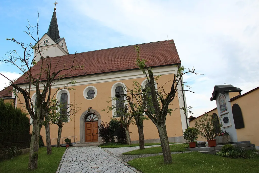 Pfarrkirche St. Michael in Weidenthal; Gemeinde Guteneck, Landkreis Schwandorf, Oberpfalz, Bayern (2013)