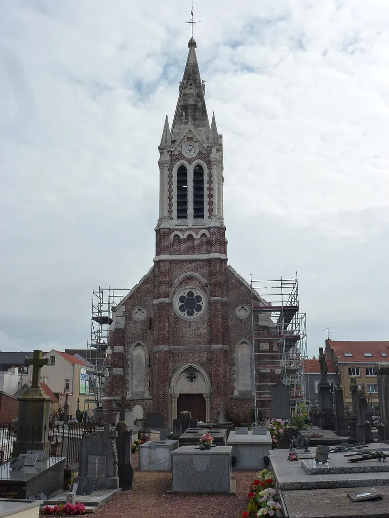 Saint-Martin-au-Laërt (Pas- de-Calais, Fr) église