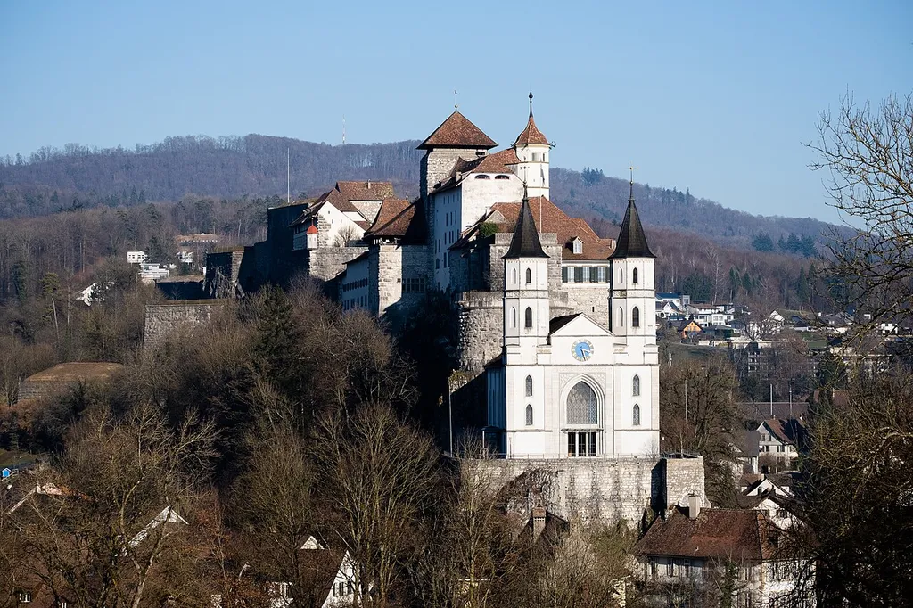 Le château d'Aarburg en 2023.