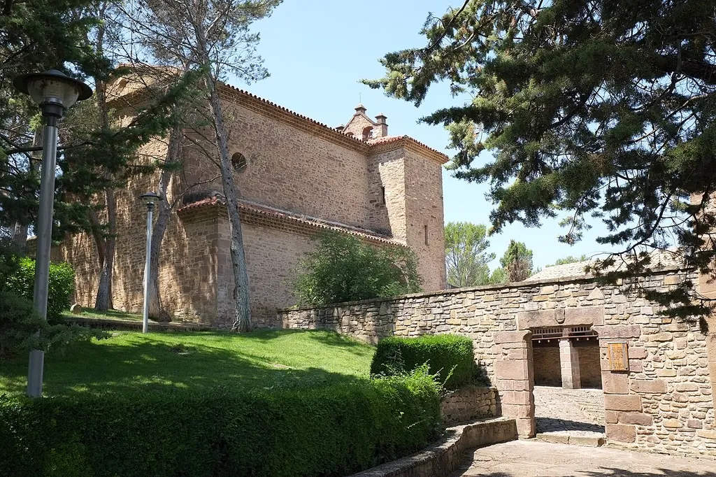 Ehemalige Abtei in Javier in der Region Navarra (Spanien)