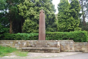 Wall And War Memorial In Front Of St Paul's Church