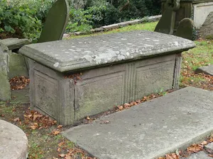Tombchest of John Nevett Bennett, 5 metres west of south porch of St Michael's Church