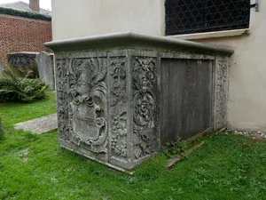 Tomb Of Francis Barker In The Churchyard Of St Peter's Church