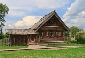 Volkovy House from Ilkino village, Museum of Wooden Architecture (Suzdal)