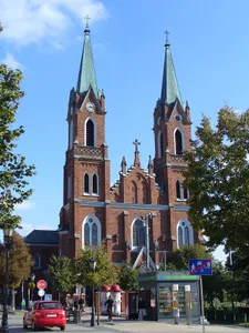 Saint Lawrence church in Kutno