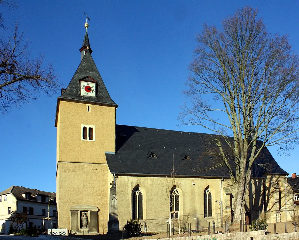 Church in Münchenbernsdorf near Gera/Thuringia