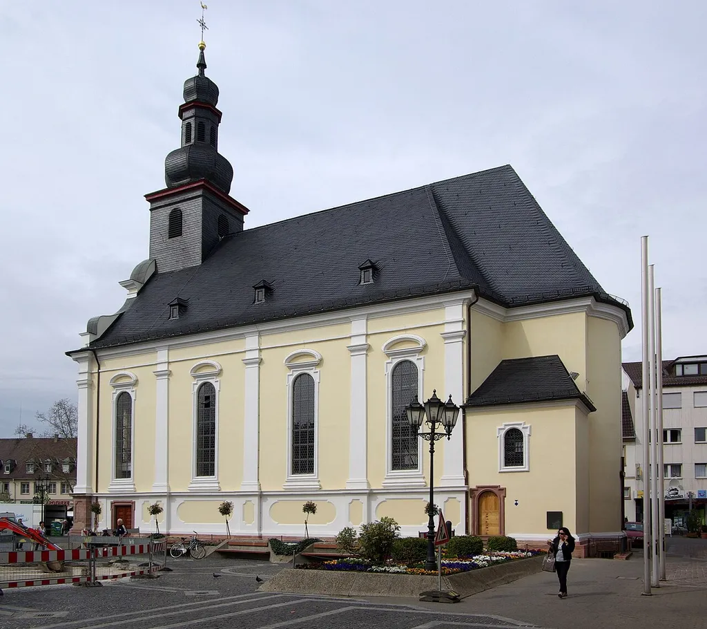 Template:Frankenthal, Dreifaltigkeitskirche von Südost