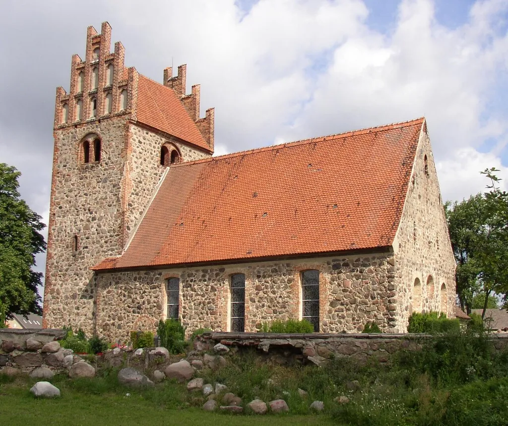 Church in Herzberg in Brandenburg, Germany