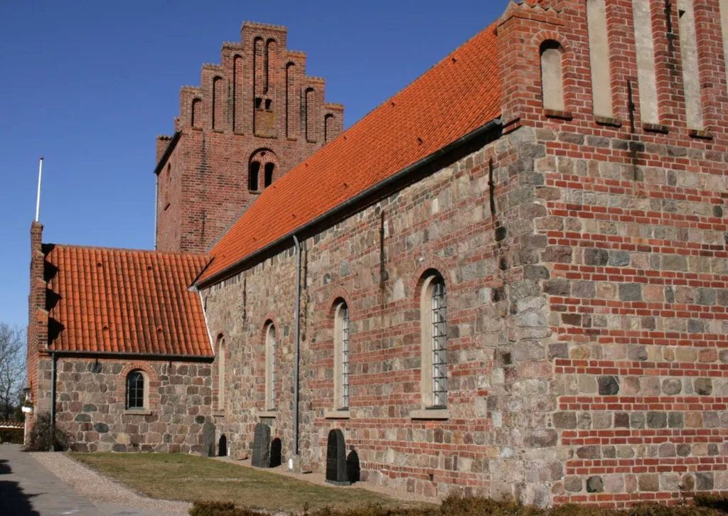 The parish church of Viskinge, Sealand, Denmark.