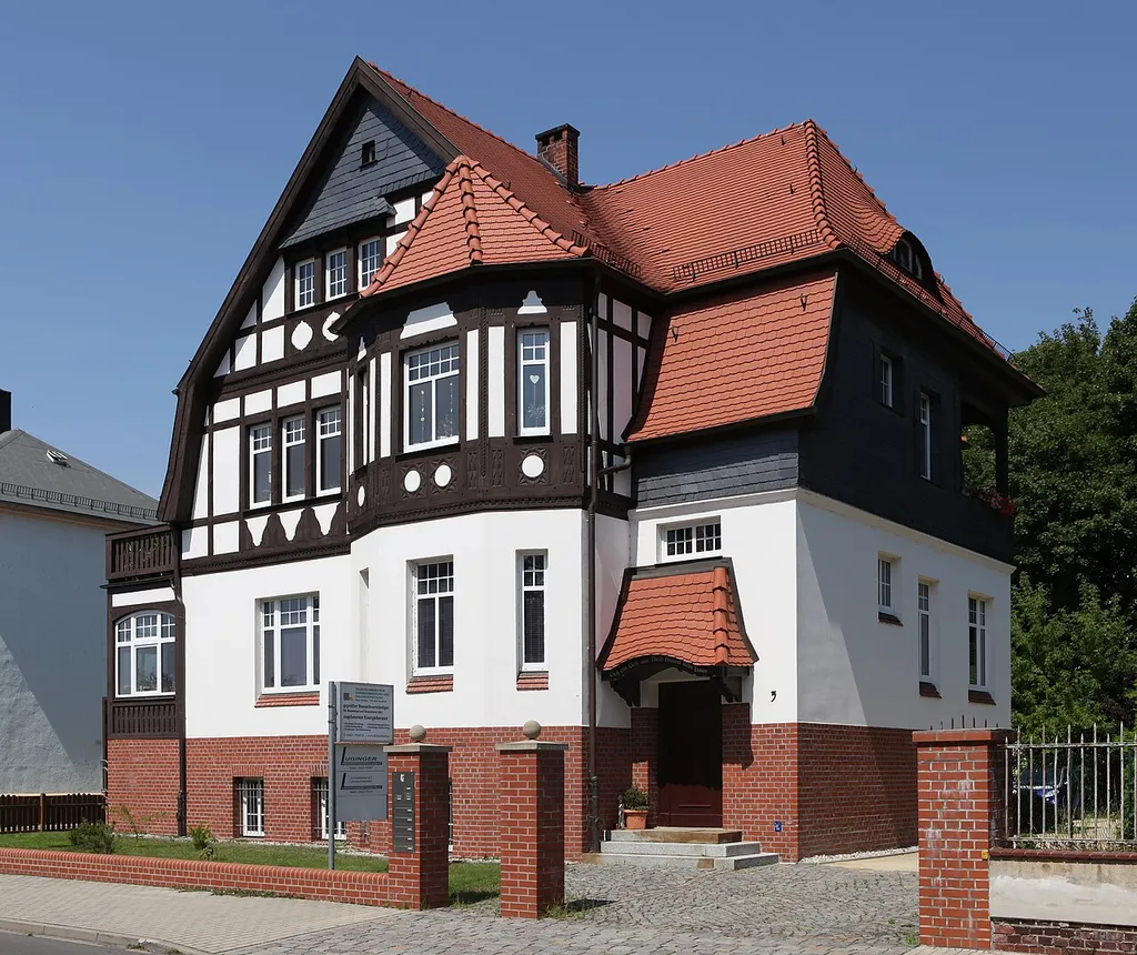 Kulturdenkmal Mietvilla Am Anger 3 in Eilenburg; Objektnummer: 08973294