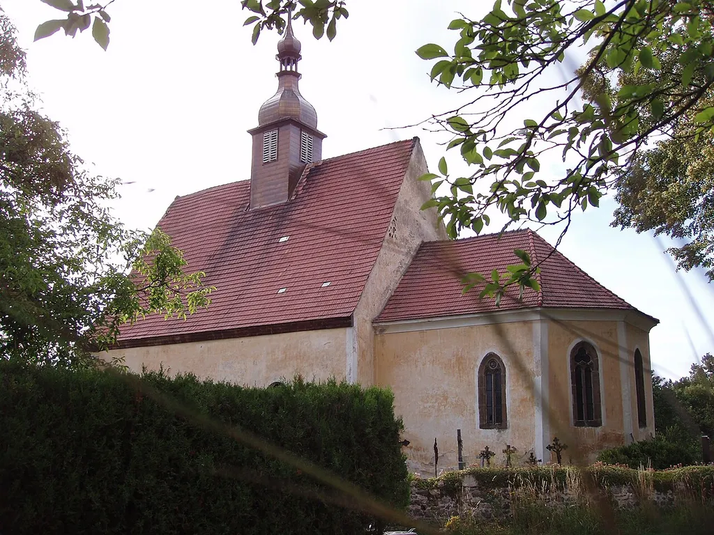 St. John the Baptist church in Dražice, South Bohemia, Czech Republic
