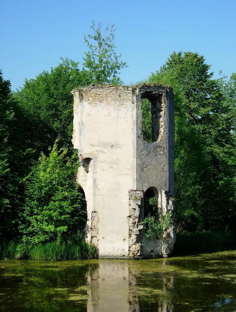The ruins of the castle in Ćmielów