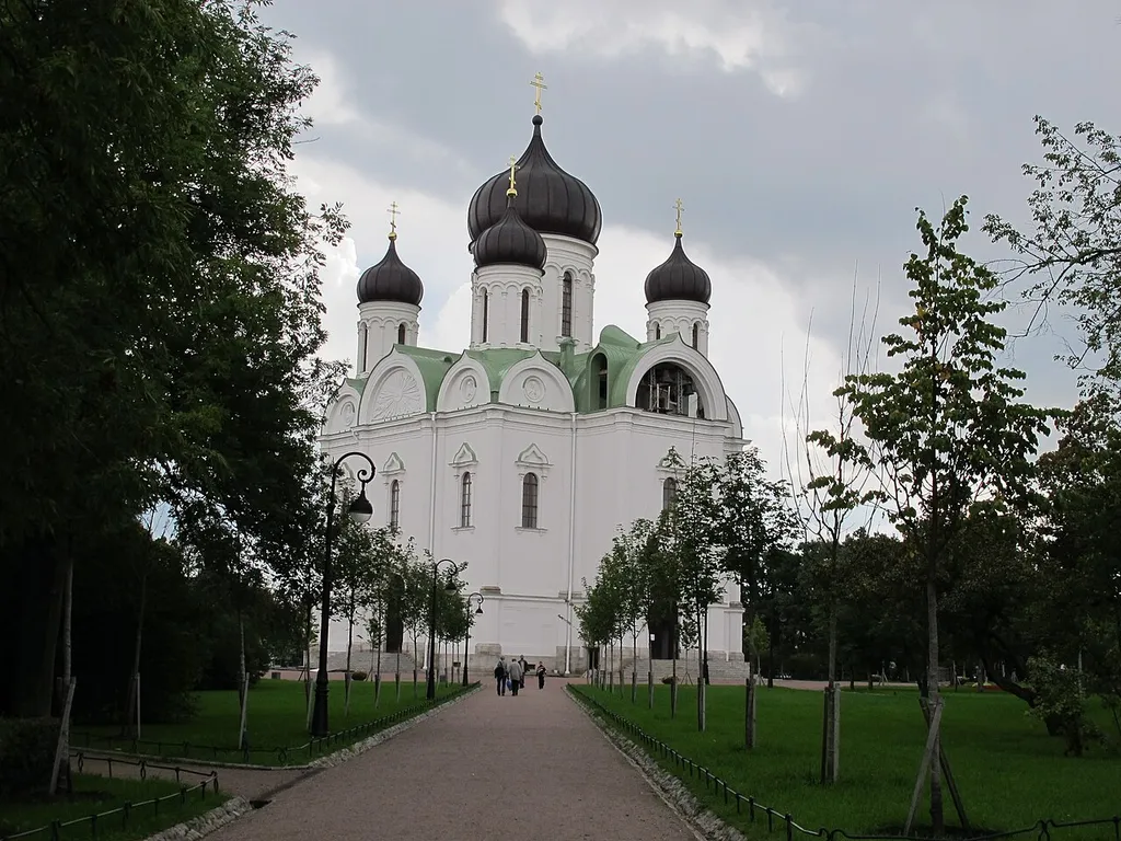 Pushkin, chiesa di s caterina