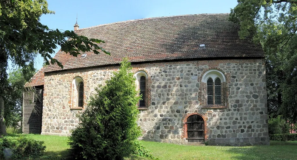 Church in Groß Upahl, disctrict Güstrow, Mecklenburg-Vorpommern, Germany