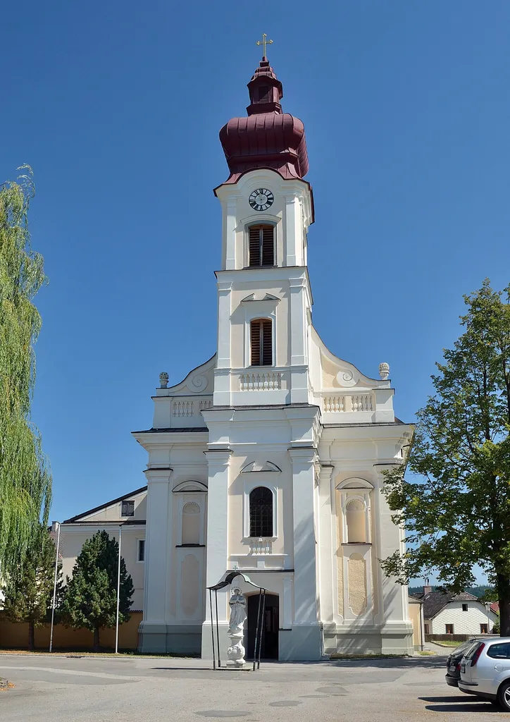 Subsidiary church St. Anne in Oberthalheim, municipality of Timelkam, Upper Austria.