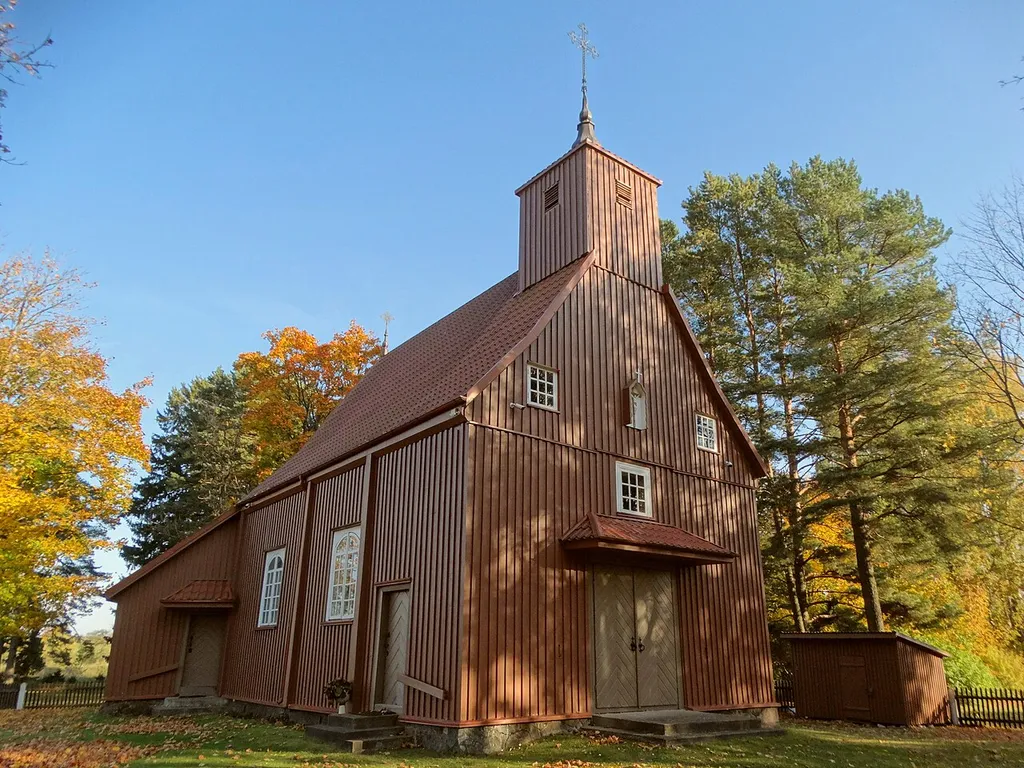 Catholic Church, Užlieknė, Mažeikiai district, Lithuania