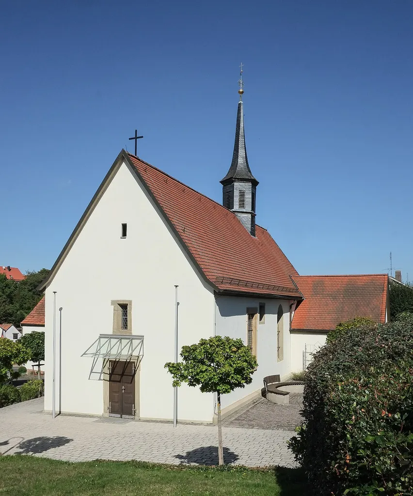 Church St Anna,Wülfershausen-Eichenhausen, district Rhön-Grabfeld, Bavaria, Germany