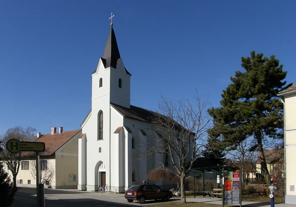 Kath. Pfarrkirche Maria Schutz, Kottingneusiedl, Laa an der Thaya.