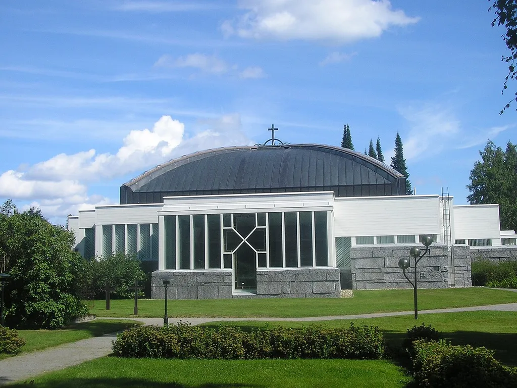 Lieksa Church in Lieksa, Finland