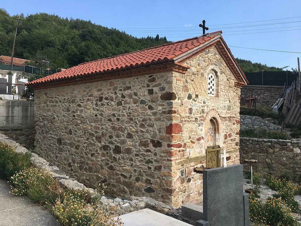 Old St. Nicholas Church in the village of Kosel