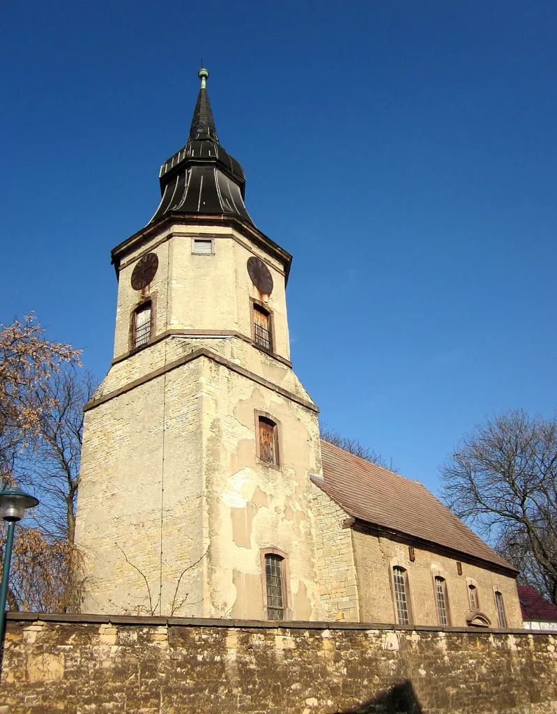 Stöbnitz church (Mücheln, district: Saalekreis, Saxony-Anhalt)
