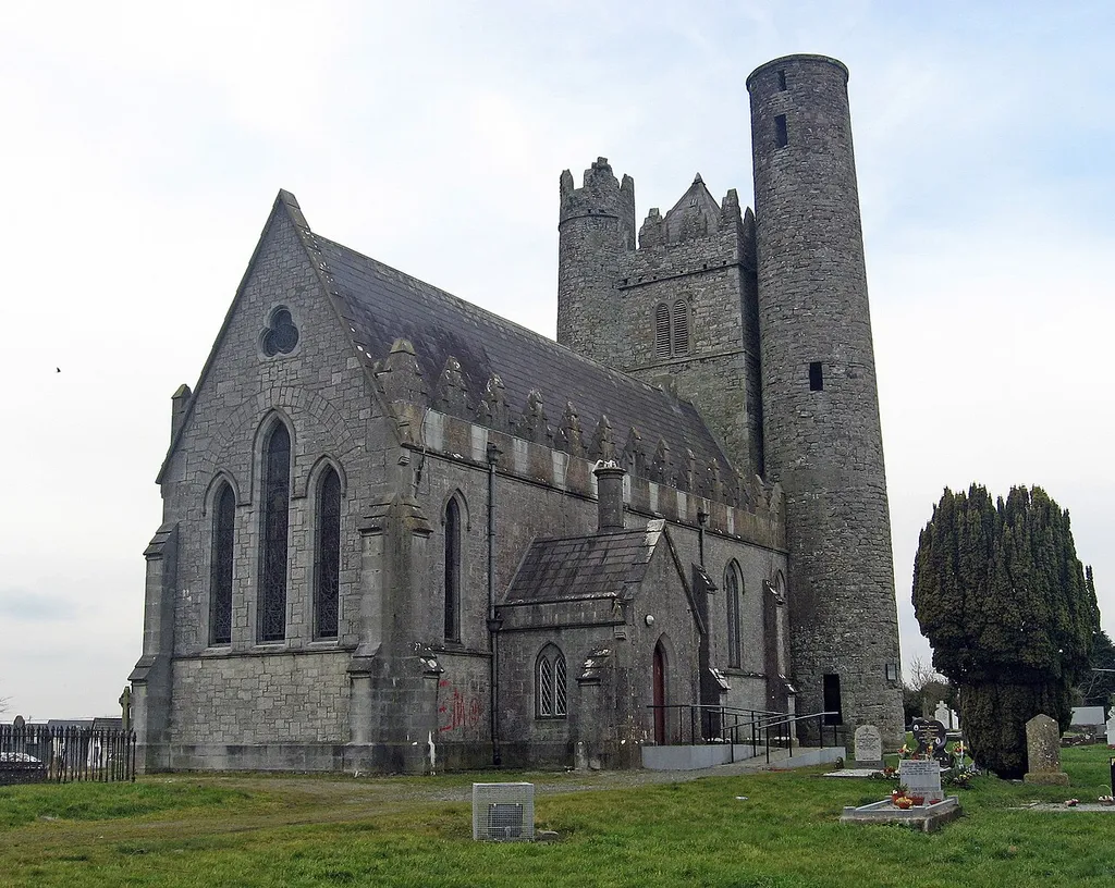 Church and Round Tower at Lusk, OS grid O2154 :: Geograph Ireland. The Round Tower is the only surviving monument of the Early Christian period monastic foundation.