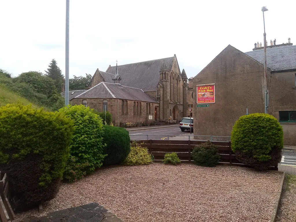 Hawick Congregational Community Church And Halls, Bourtree Place (architectural structure in Scottish Borders, Scotland, UK)