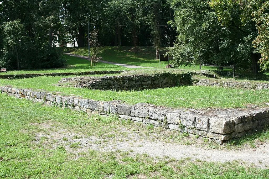 Eneglburg ruin, Stuttgart-Mühlhausen, Germany