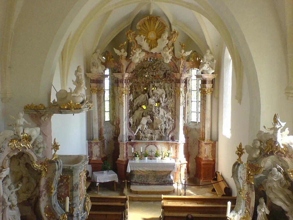 Siebenschläferkirche in Rotthof in Germany, interior