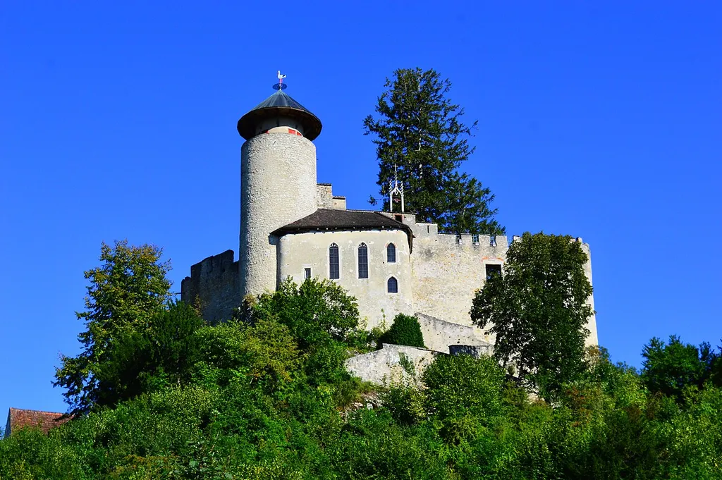 Schloss Birseck in Arlesheim im Kanton Baselland