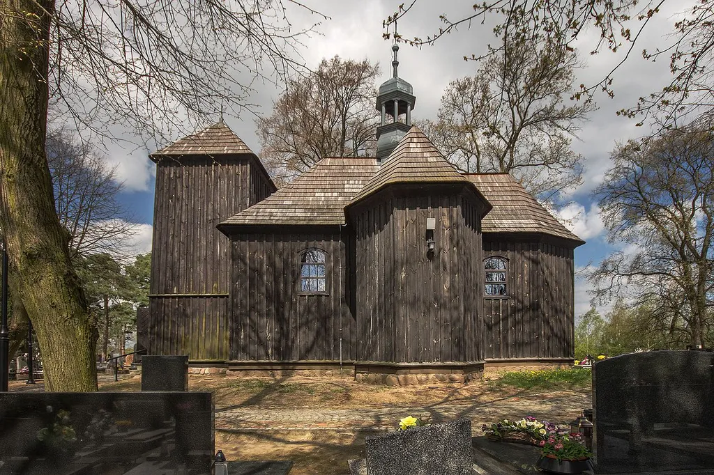 Mikstat, kościół p.w. św. Rocha, 1788 (na cmentarzu par.)