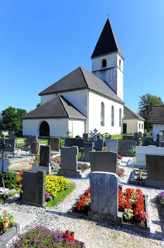 Parish church Holy Jakob, in Saint Jakob, municipality Saint Jakob in the Rosental, district Villach Land, Carinthia, Austria