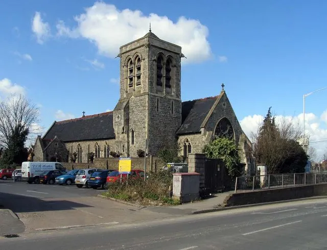 Holy Trinity parish church, Sittingbourne, Kent, seen from the southeast