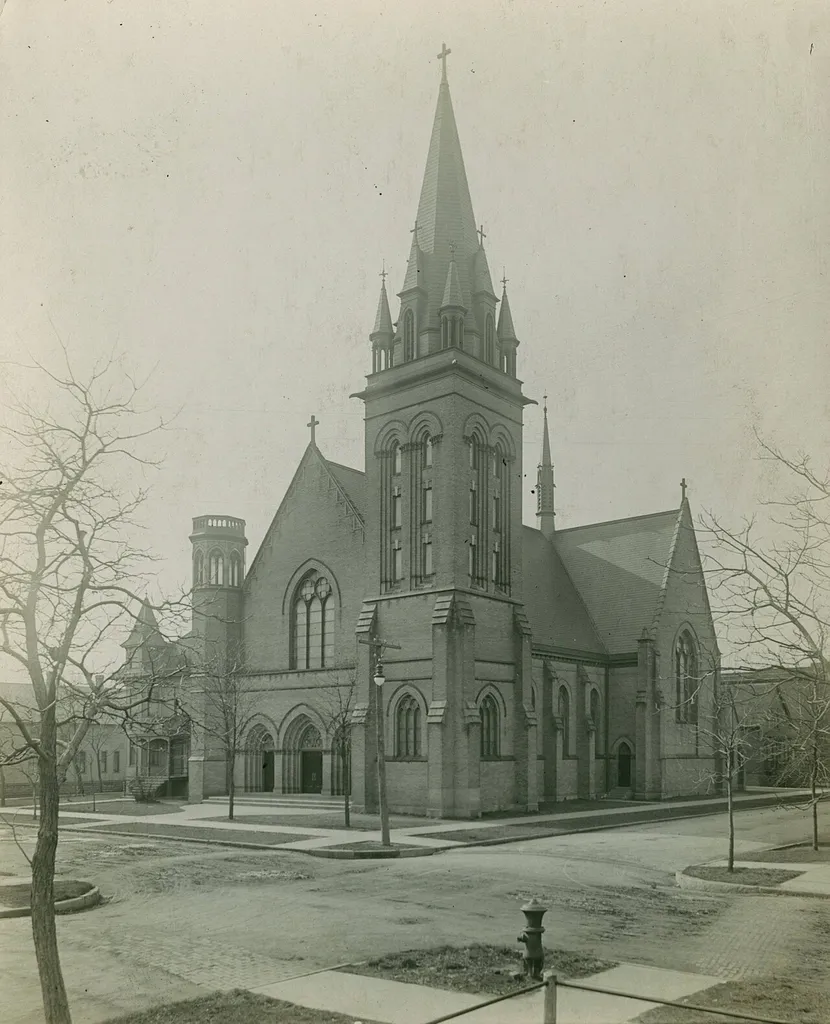 " St. Nicholas, 113th and State St."--Photograph verso.