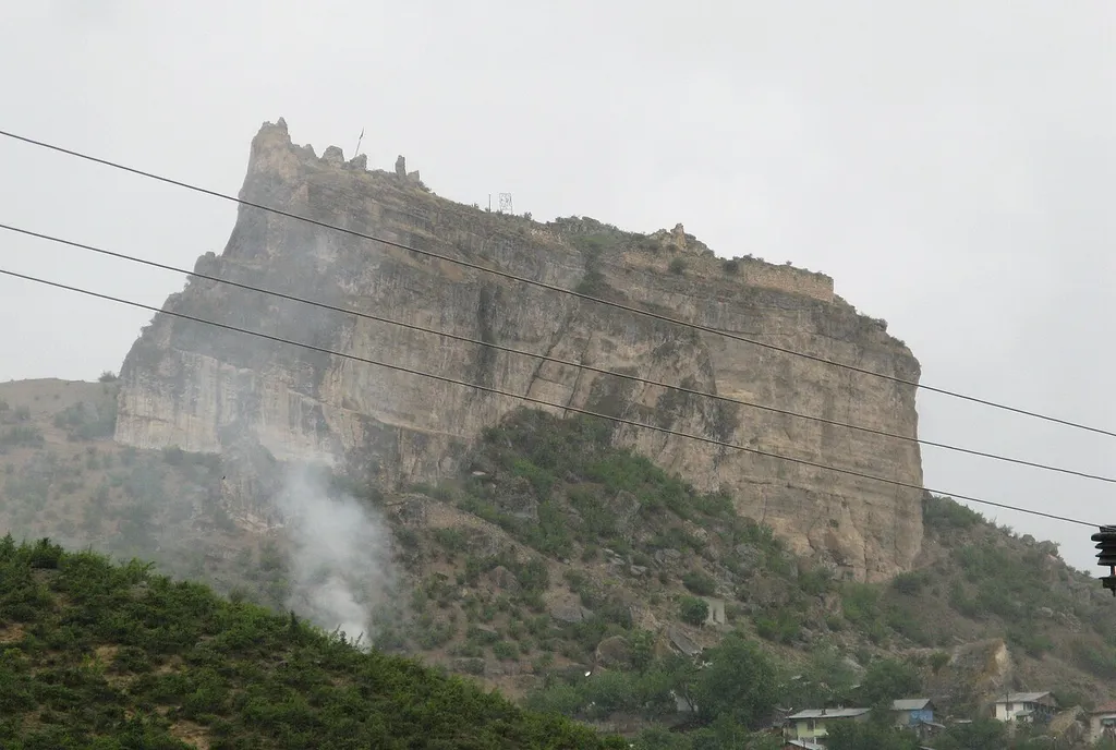 Castle of Ardanuç in the Province of Artvin in Turkey.