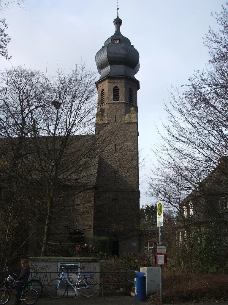 catholic Church Saint Hubertus at Duisburg-Rahm