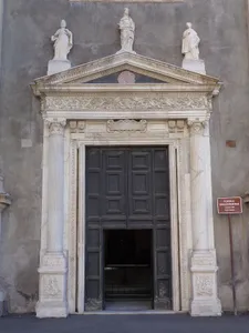 Cathedral (Catania) - Left flank portal