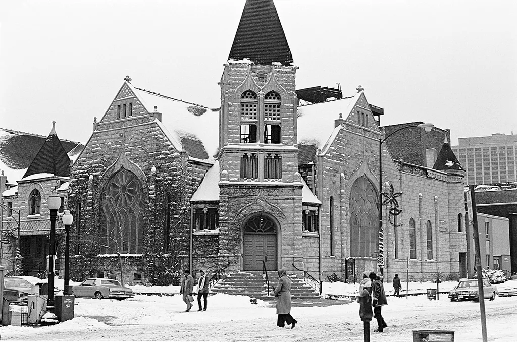 United Church of Hyde Park, 1448 E 53rd St, in 1978.