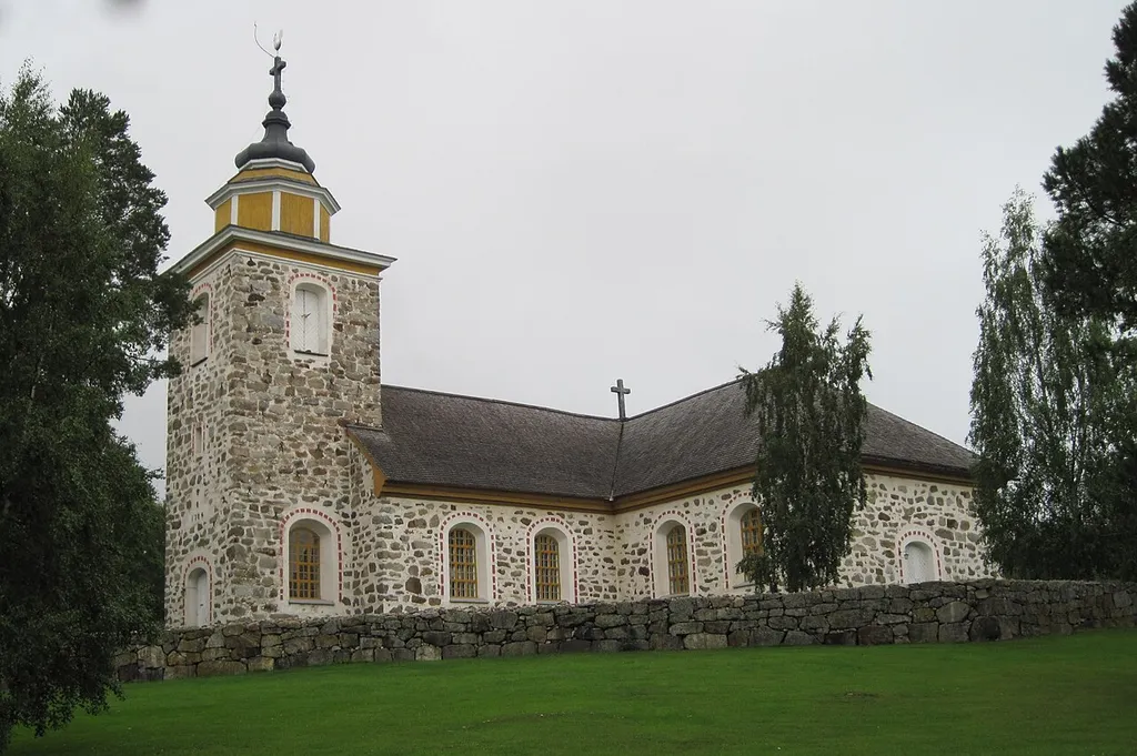 Munsala Church in Nykarleby, Finland