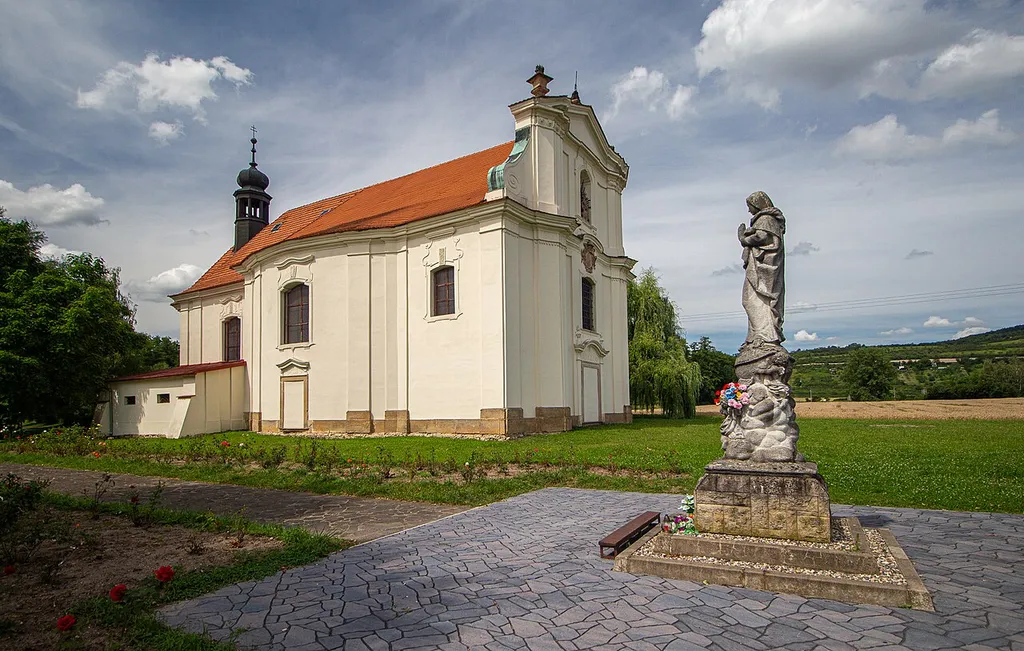 Křešice, kostel Navštívení Panny Marie