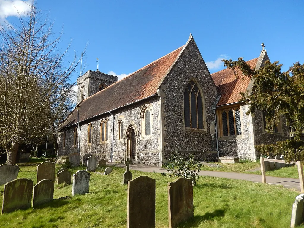 View of St Peter's Church, Caversham from the south-east.