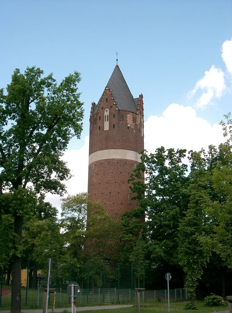Water tower in Bernau bei Berlin.
