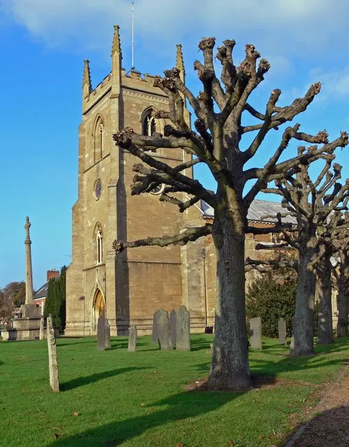 West tower of St Wilfrid's parish church, Kibworth Beauchamp, Leicestershire