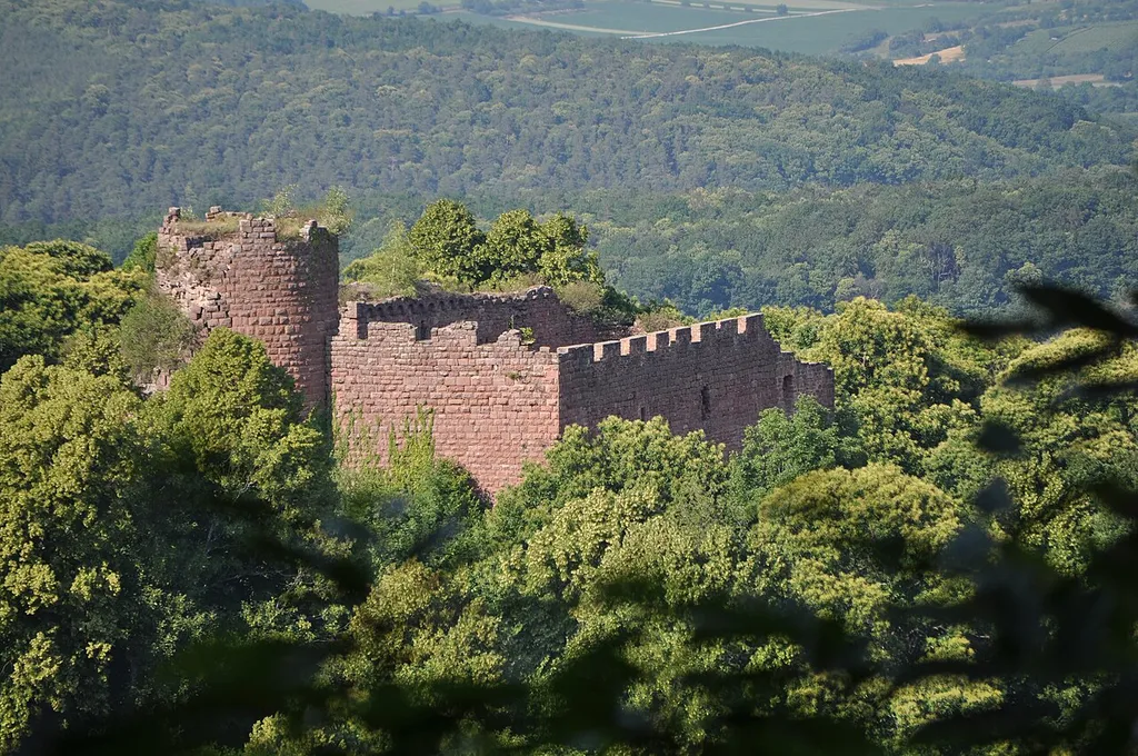 Lutzelbourg castle, Bas-Rhin, Alsace (not Lutzelbourg castle, Moselle, Lorraine!)