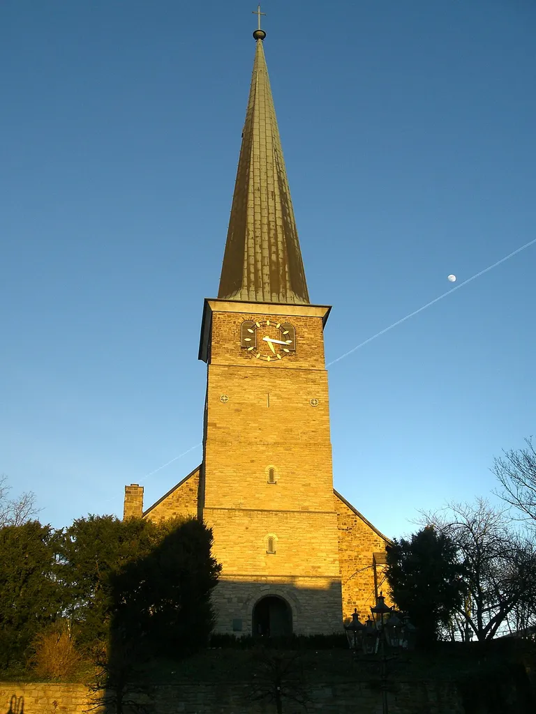 Turm der Petrikirche in Mülheim an der Ruhr