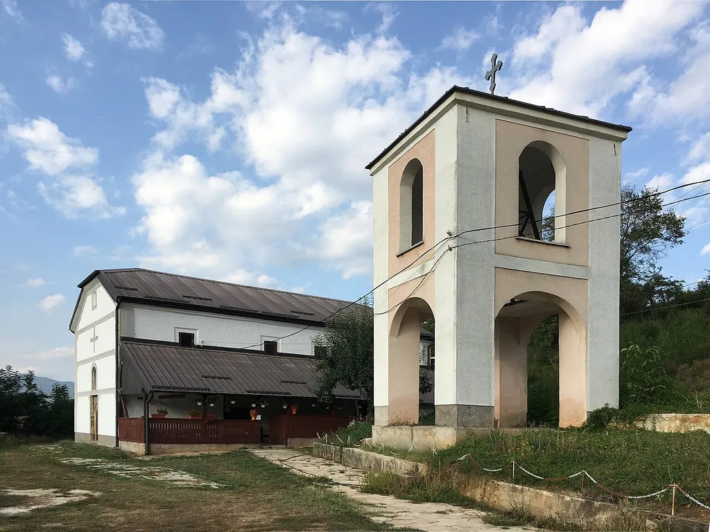 St. Nicholas Church's yard in the village of Vraneštica